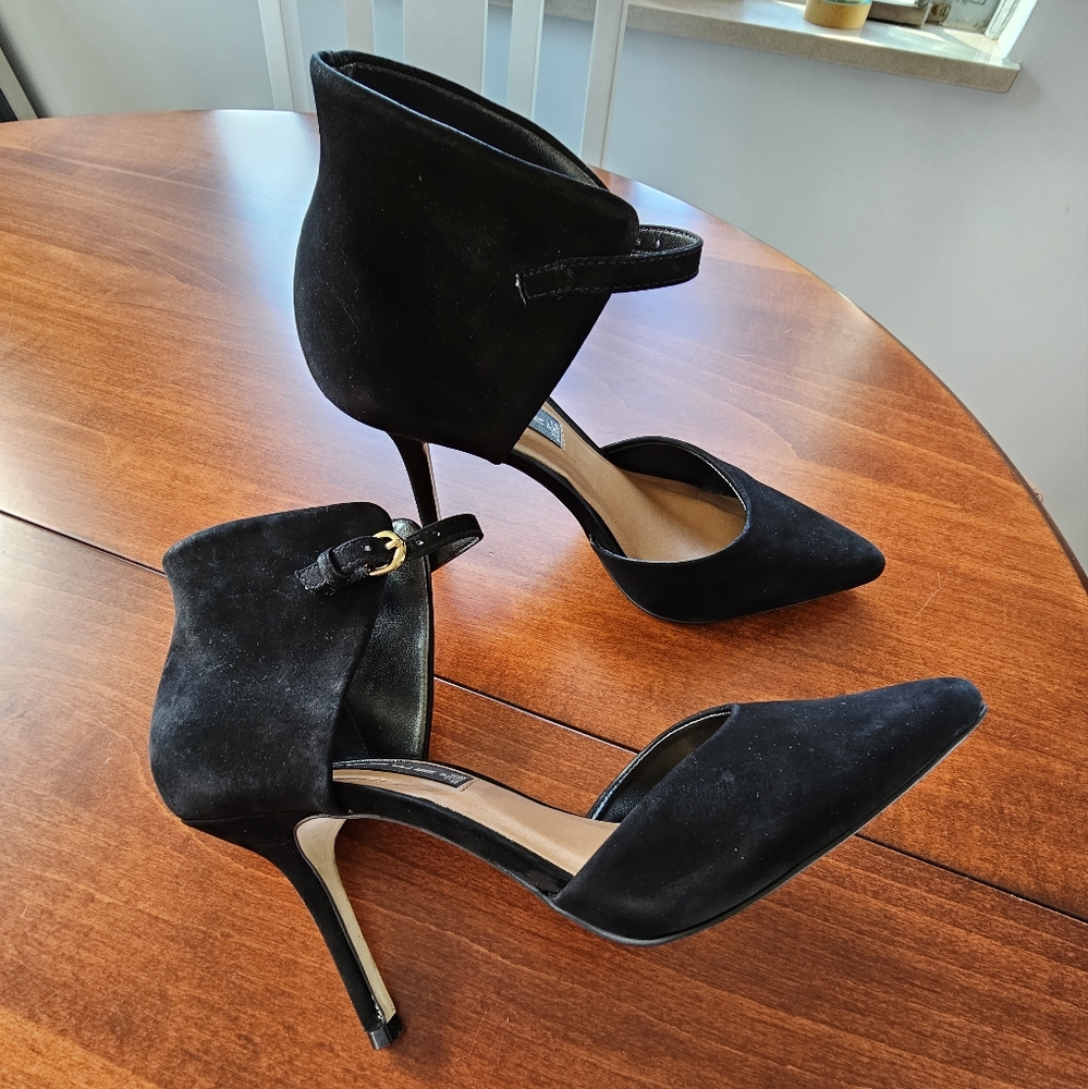Vintage Steve Madden Nadene Nubuck dress pumps size 9